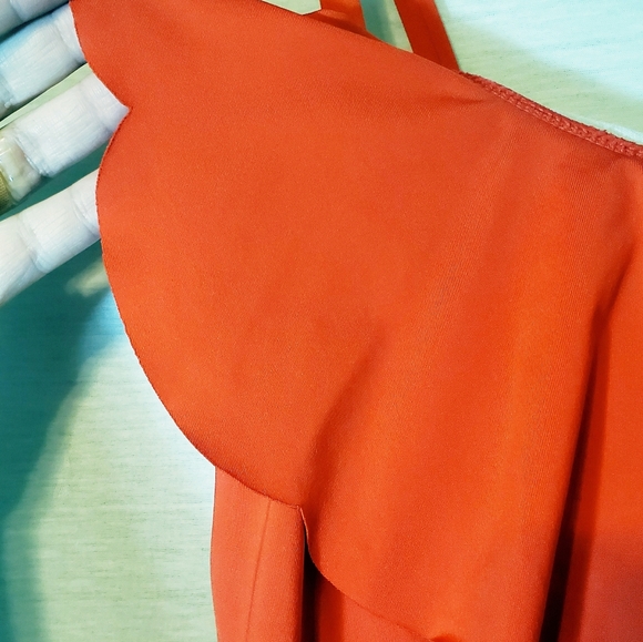 Laundry by Shelli Segal One Piece Swimsuit Red S - Picture 3 of 8